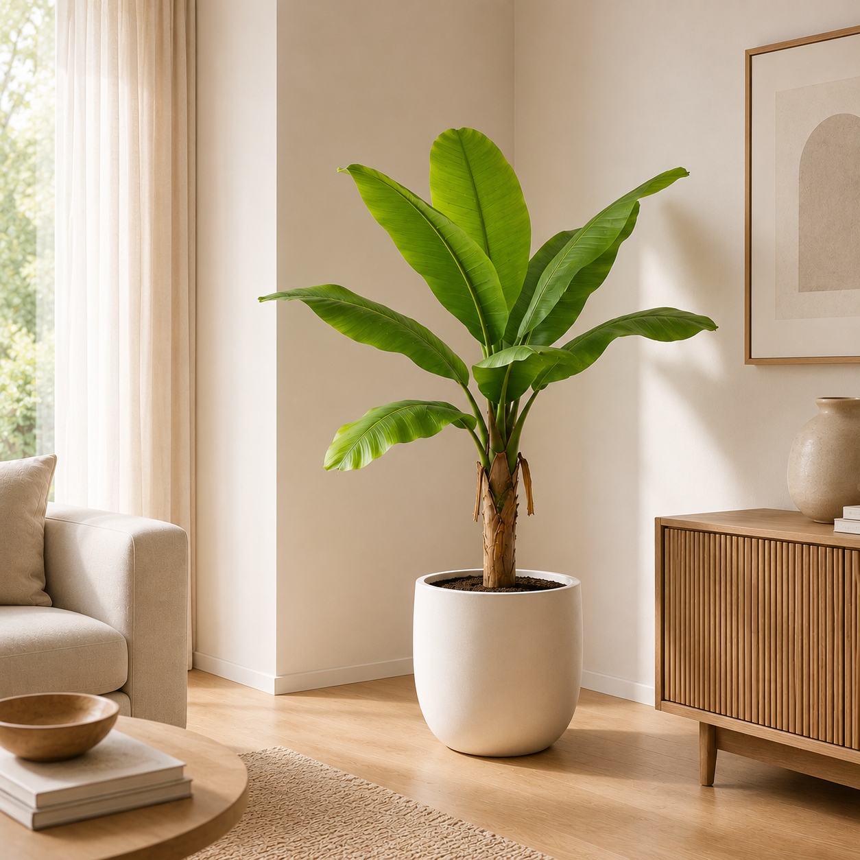 Plante artificielle - Bananier 130cm