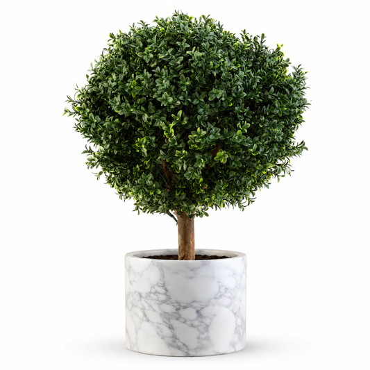 Plante d'extérieur artificielle - Buisson taillé 65cm