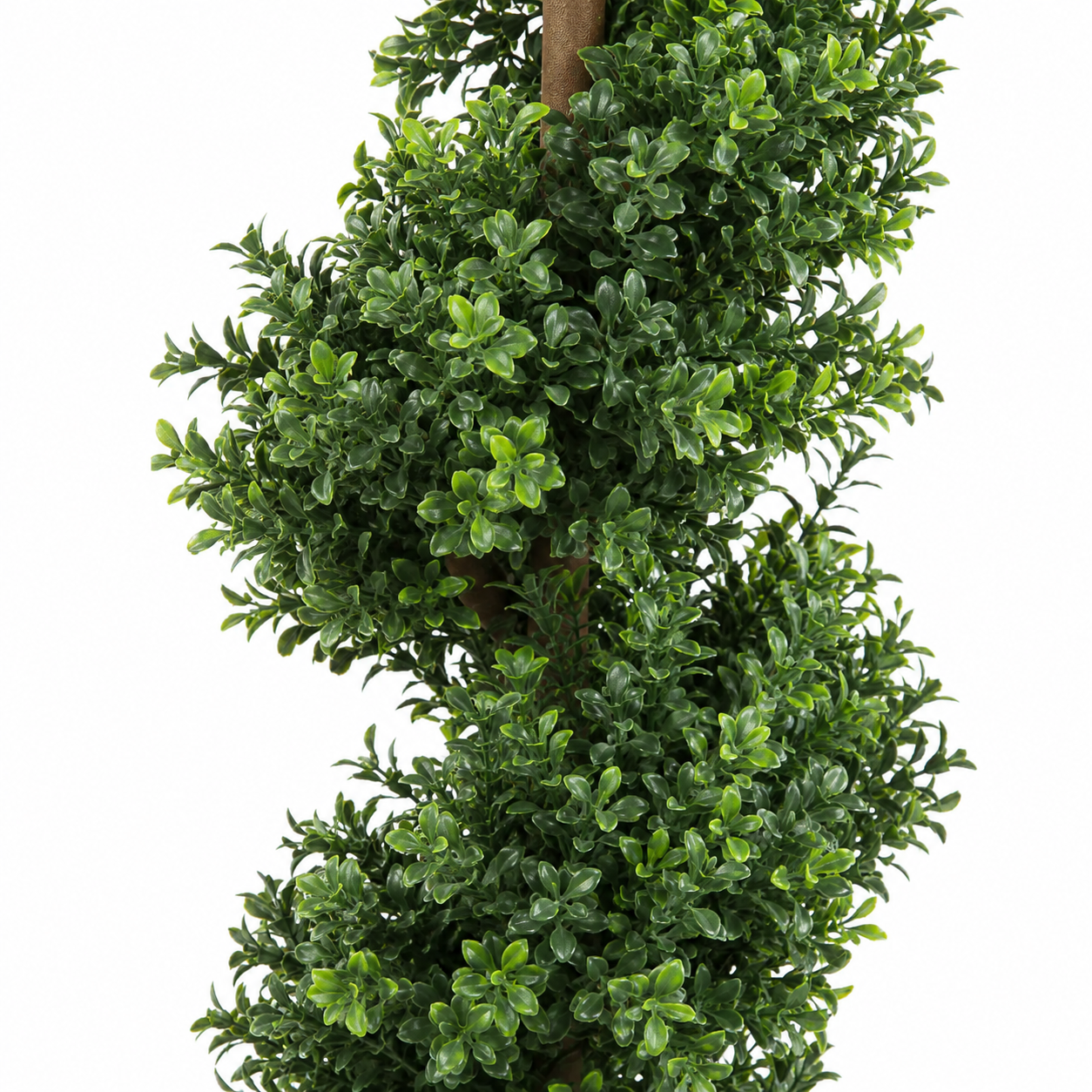 Plante d'extérieur artificielle - Buisson taillé spirale 120cm