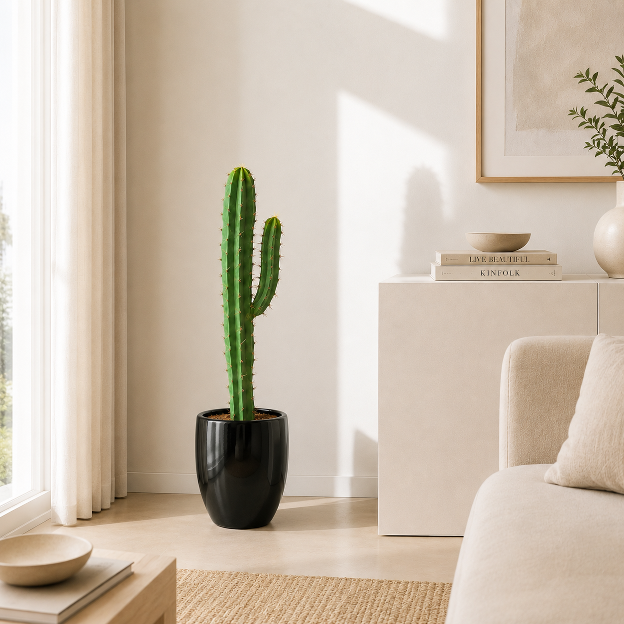 Plante artificielle - Cactus 80cm