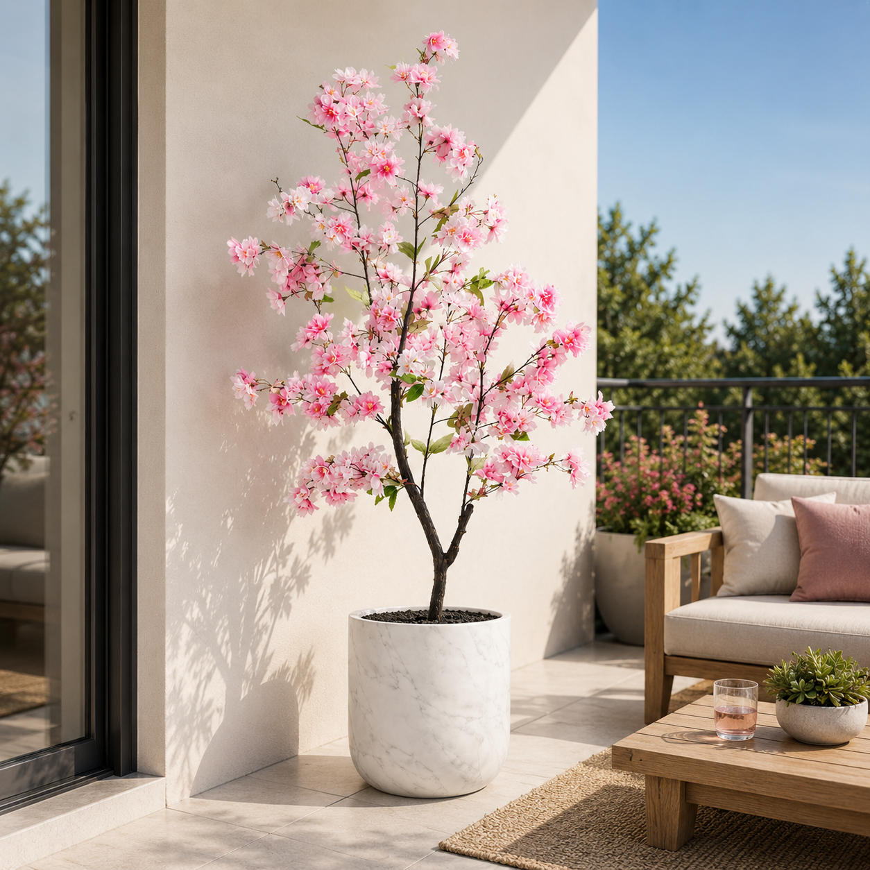Arbre artificiel - Fleur de cerisier 150 cm