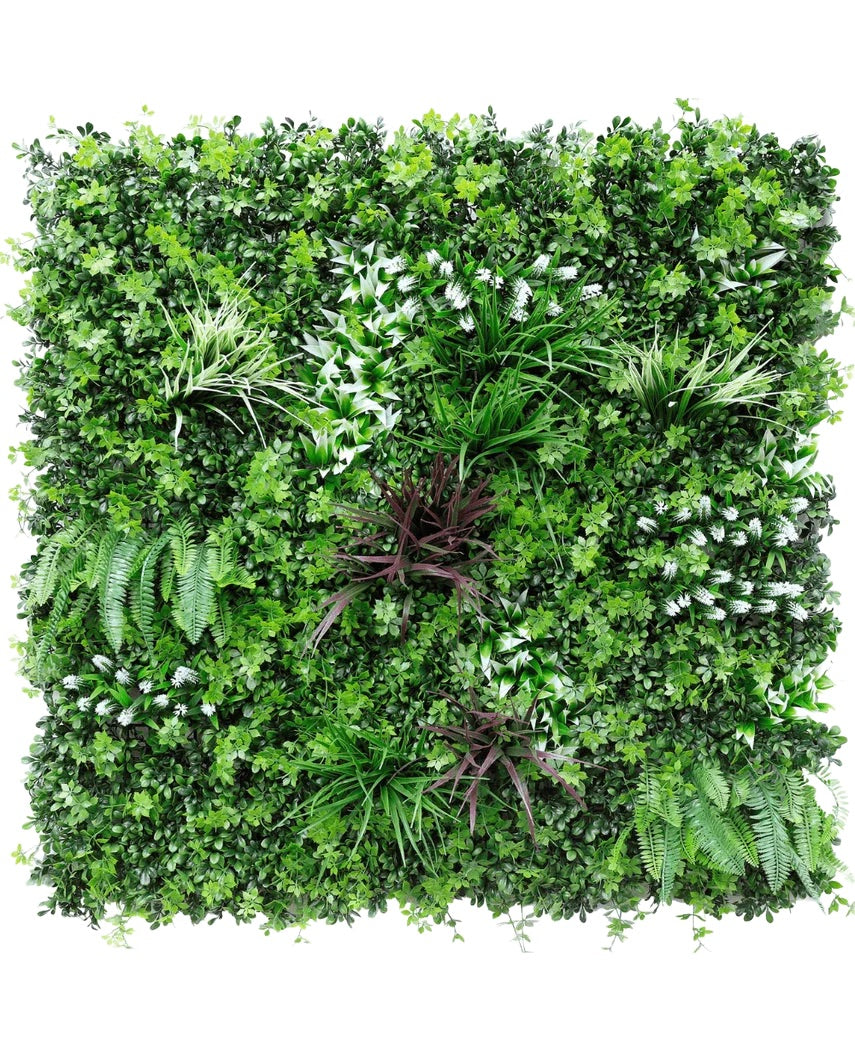 Mur végétal artificiel - Sillage 100x100 cm