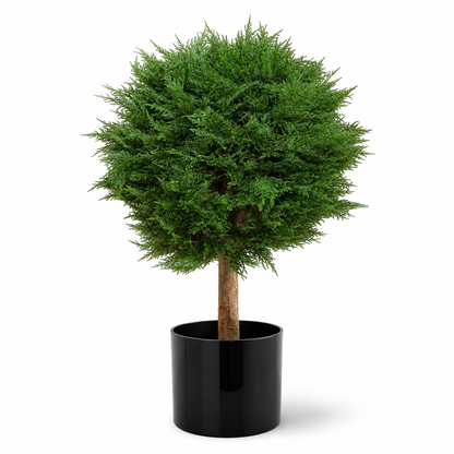 Plante d'extérieur artificielle - Boule de Thuya 80cm